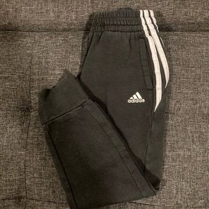 Girls adidas joggers.